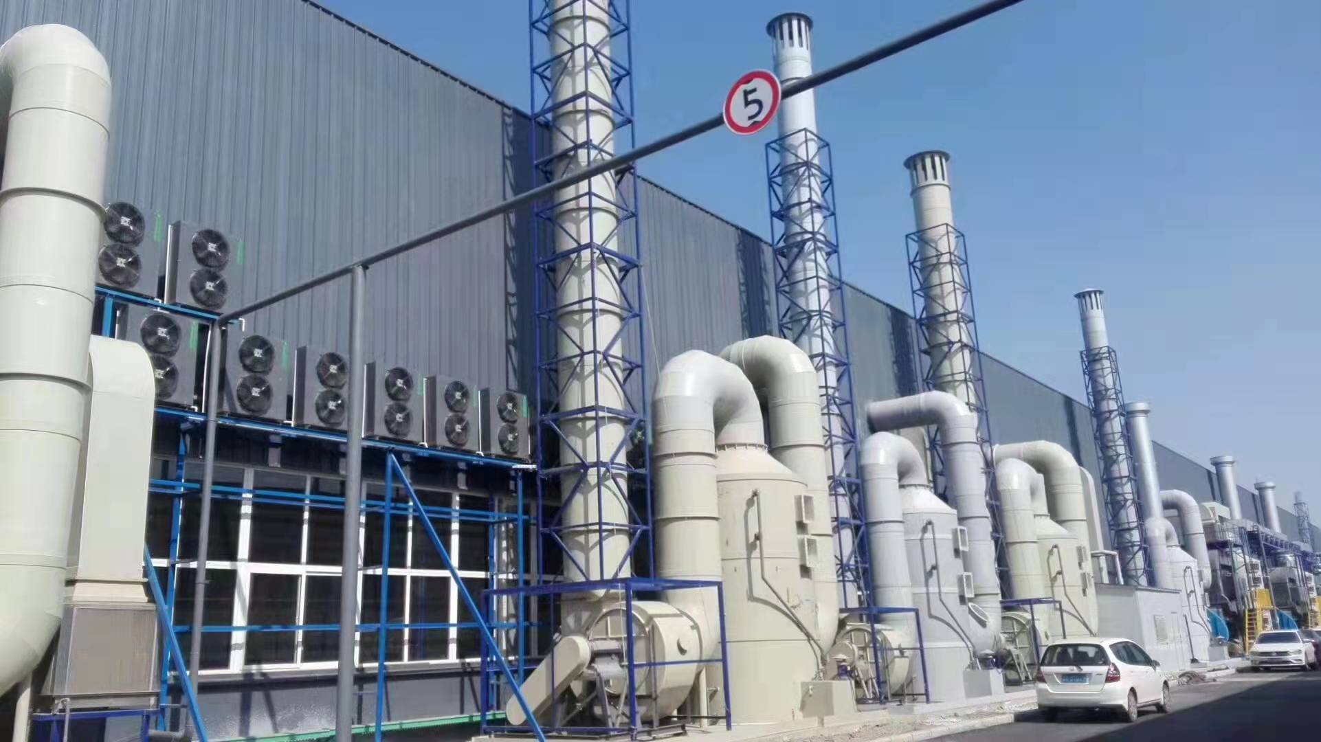 鎮(zhèn)江乳膠制品廠好評！耀先環(huán)境噴淋塔發(fā)揮大作用！